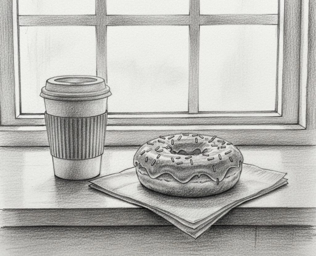 Creative spark doughnut
